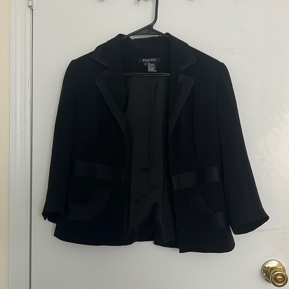 Black blazer